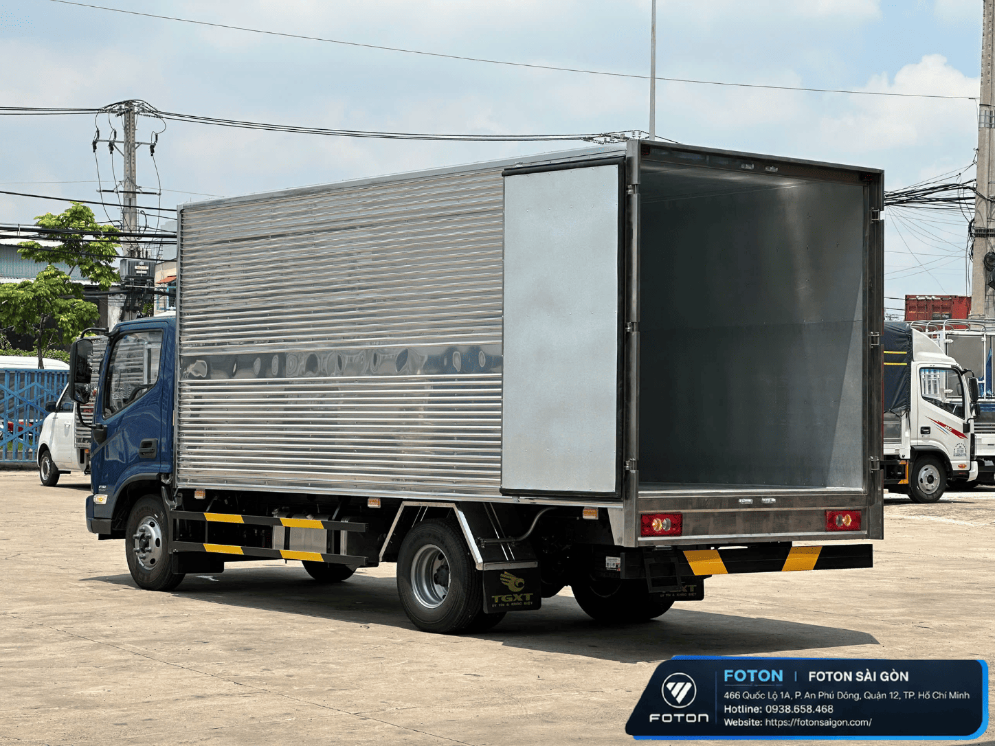 FOTON AUMARK S50 THÙNG KÍN TẢI 4T9 - 4.9T
